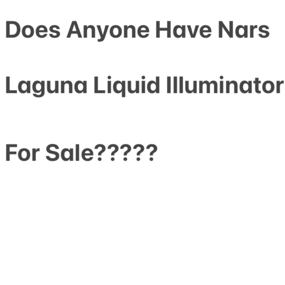 I would like to buy Nars Laguna Liquid Illuminator
